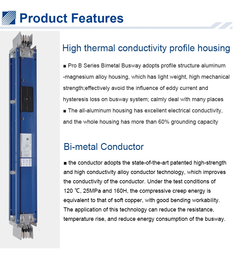 PRO B Electrical Bus Duct Copper Contact