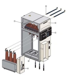 12kv 24kv Ring Main Unit Rmu Air Insulated Switchgear